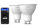 Inteligentná LED žiarovka PHILIPS HUE GU10 2 ks.