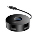 HUB 4v1 USB-C BASEUS ADAPTÉR PRE 4xUSB 15cm