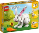 STAVEBNÉ BLOKY Sada lego kociek pre deti Creator White Rabbit