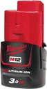 M12B3 Batéria 12V 3 Ah MILWAUKEE