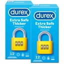 DUREX 20ks Extra Safe kondómy, hrubšie