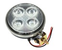 Okrúhla pracovná lampa 12W LED vyhľadávací svetlomet 12/24V