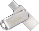 Duálny USB-C + USB 3.1 128GB kovový kľúč