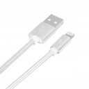 USB-lightning KÁBEL pre iPhone, certifikát MFi SILVE