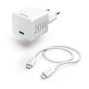 MINI USB-C QUALCOMM POW.DELIV. 20 W+C-LIGHTN KÁBEL.