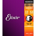 Elixir Nanoweb 16052 Svetelné struny 12-53