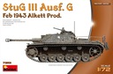 Stug III Ausf. G Feb 1943 Prod 1:72 MiniArt 72101