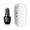 Silcare Top Coat na hybridné nechty s čiastočkami DOT Silver 9 ml