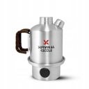 Survival Kettle Silver Polovičná turistická kanvica