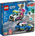 LEGO City 60314 Policajná naháňačka Ice Cream Van Bricks 5+