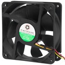 VENTILÁTOR CHLADENIA 12V 120x38mm POSUVNÝ 3PIN