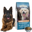 DIVINUS ADULT DOG suché krmivo pre psov, mix príchutí pre aktívnych psov, 20 kg