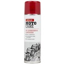 MOTO CARE SPREJ NA ČISTENIE REŤAZE 500ml SKÚTER BICYKEL ŠTVORKOLKA