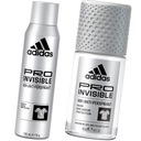 ADIDAS PRO Invisible Antiperspirant 48h ochrana proti pachom a škvrnám