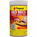 RED MICO COLOR STICKS XXS potápavé krmivo pre ryby mikro tyčinky 100ml