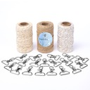 Smart Gold Macrama Set Cotton String