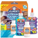 ELMER'S GLITTER SLIME KIT 4 ELEMENTS sada na výrobu lesklých slizov