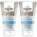 Palette Toner pre blond vlasy Ashy Blonde 2x 150ml