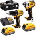 DCD709 + DCF809 Powerstack 18V DeWALT DCK2062E2T