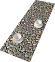 Plsťový behúň na stôl, plsť Bertoni 95x30 cm Pebbles