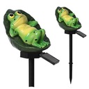 LED svietidlo SOLAR FROG (solárne), VODEODOLNÉ