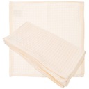 Waffle Square Towel Spa Towels Bavlnené misky 6 ks