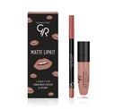 Golden Rose Matte Lipkit Teplá súprava nahých pier