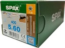 SPAX SILVER DECK SKRUTY A2 5x60MM 400KS