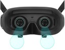 4x ochranný kryt z tvrdeného skla pre okuliare DJI Goggles 2