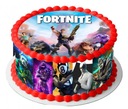 veľká súprava tort FORTNITE WATER + 2 OBVODY