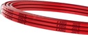 Silikónový kábel 4 awg červený 1 MB, (4awg = 25 mm2