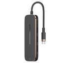 USAMS Adaptér HUB 3xUSB + USB-C + HDMI