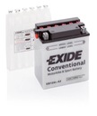 EXIDE BATÉRIA NA BICYKEL 12V 12AH 165A P+ s ELEKTROLYTOM v cene 134x80x160