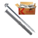 ZÁSTRČKY RÁMU 10x200 TORX KEY 25 ks KPR-FAST-10200K KLIMAS