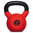 Thorn+Fit 16kg liatinový kettlebell s pogumovaným povrchom