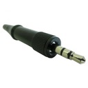 Zástrčka jack Sennheiser 540382 TRS s maticou, čierna