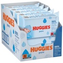 Huggies Pure vlhčené obrúsky 10x 56 dielov pre deti a bábätká