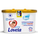 LOVELA LAUNDRY CAPSULES 12 ks HYPOALERGÉN. KIDS