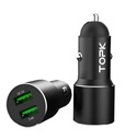 TopK Dual Quick Charge 3.0 nabíjačka do auta