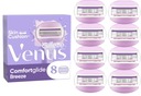 Vložky/čepele pre žiletky Venus Comfortglide Spa Breeze, 4 ks