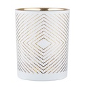 Zlatý svietnik Geometry Tea Light Dekorácia