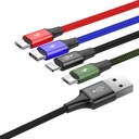 BASEUS KÁBEL 4V1 USB - MICRO X2 LIGHTNING TYP-C