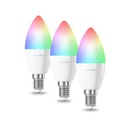 Súprava LED žiaroviek TechToy Smart RGB 6W E14 ZigBee