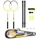 SET BADMINTONOVÝCH rakiet + STRELKY 4v1