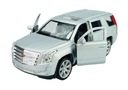 WELLY 2017 CADILLAC ESCALADE SILVER 1:34 NOVINKA