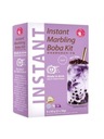 Instantný Bubble Tea Set Boba Milk Tea Taro Flavour 4x60G