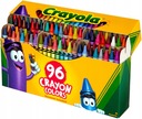 CRAYOLA CRAYON pastelky 96 farieb