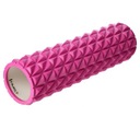 FITNESS ROLLER/ROLLER HMS s cvočkami ružový 45x13,5cm na masážny valček