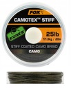 Pevný náväzcový oplet Fox camotex 25lb
