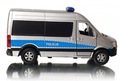 MERCEDES SPRINTER POLICAJNÝ KOVOVÝ MODEL 1:34 WELLY